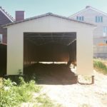Металлический гараж на сваях Сергиев Посад